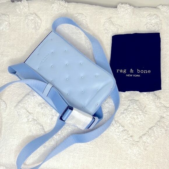 NWT! Rag & Bone Riser Leather Crossbody Phone Pouch - Picture 6 of 12